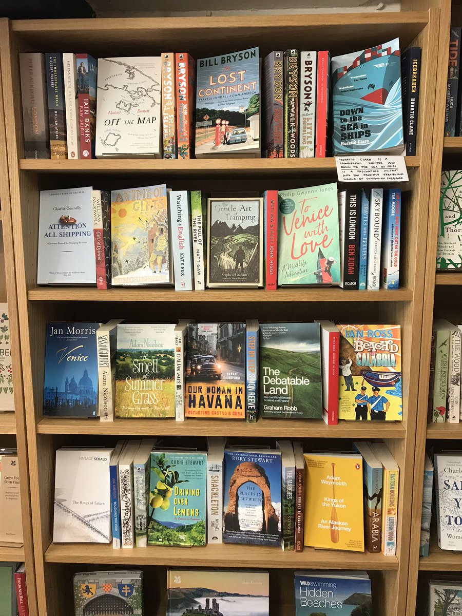 RotherBooks's tweet photo. Since we can no longer travel why not check out some great travel writing? https://t.co/d1in8Ie0px