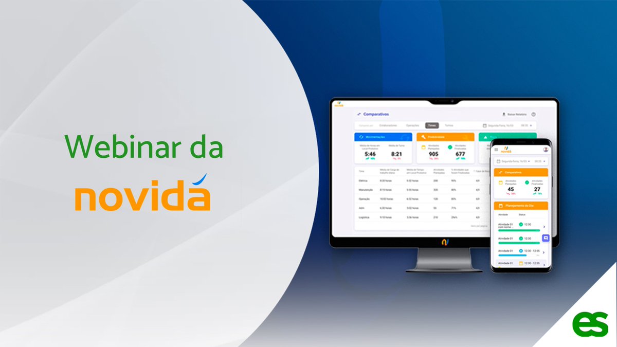 eqseed's tweet photo. Caso você não tenha conseguido assistir ao Webinar da NOVIDÁ, plataforma de gerenciamento de equipes, fizemos um resumo dos melhores momentos do evento.

Confira ao Webinar na página da rodada:
https://t.co/U9Ixsqz3rb https://t.co/zb2CY7KLtb