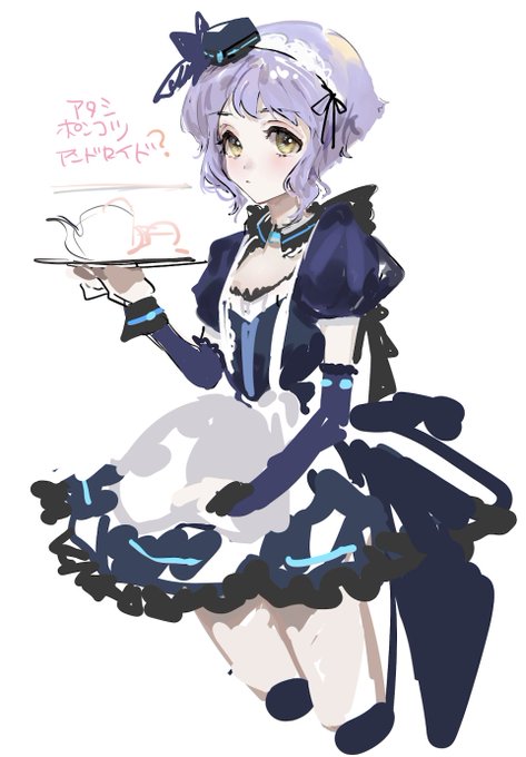 どうやってかいたかわからんがかわいすぎるかも 