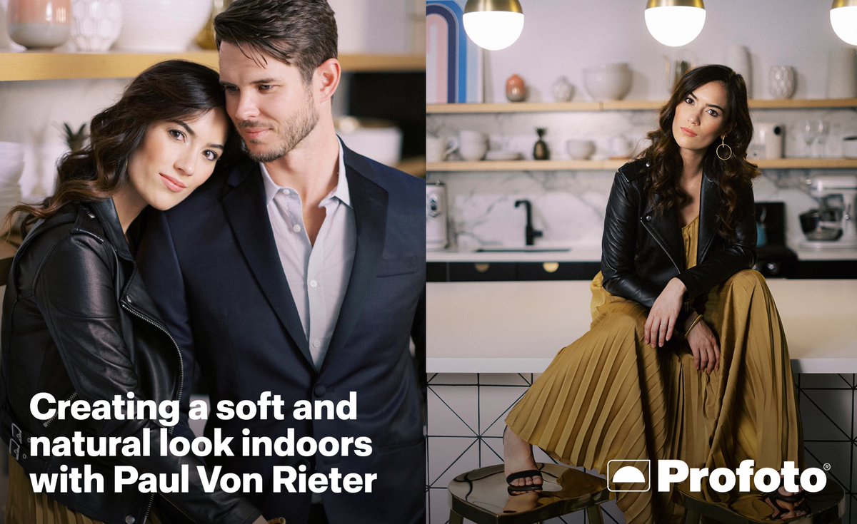 profoto's tweet photo. Creating a soft and natural look indoors
⠀
For these images, @paulvonrieter used the #ProfotoA1X off-camera with a #ProfotoConnect remote on top of his #FujifilmXT3 to trigger the flash.
Read more here: https://t.co/MC1k7u56p0 https://t.co/ojXqztJFbK