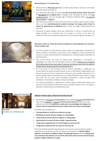 game_levelup's tweet photo. ¿Quieres mejorar tu formación o tu perfil como #gamedev durante la #cuarentena #covid19?
Hemos compartido una serie de recursos gratuitos, #tutoriales, #cursosonline, #masterclases, #charlas sobre #formación en #videojuegos que ya podéis disfrutar
ENJOY > https://t.co/dJPSvzvfms https://t.co/LMRkMzRqy6