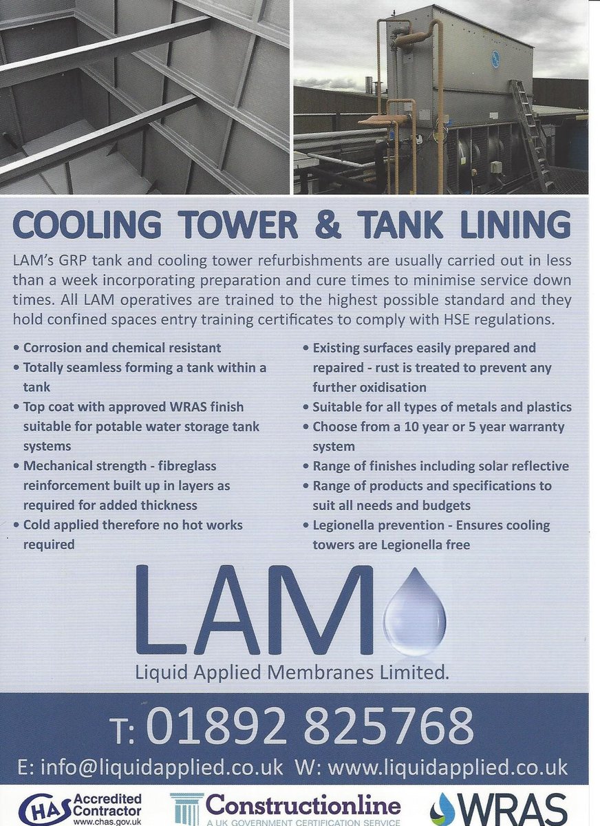 LiquidApplied's tweet photo. COOLING TOWER &amp; TANK LINING https://t.co/wiMfaQydrn