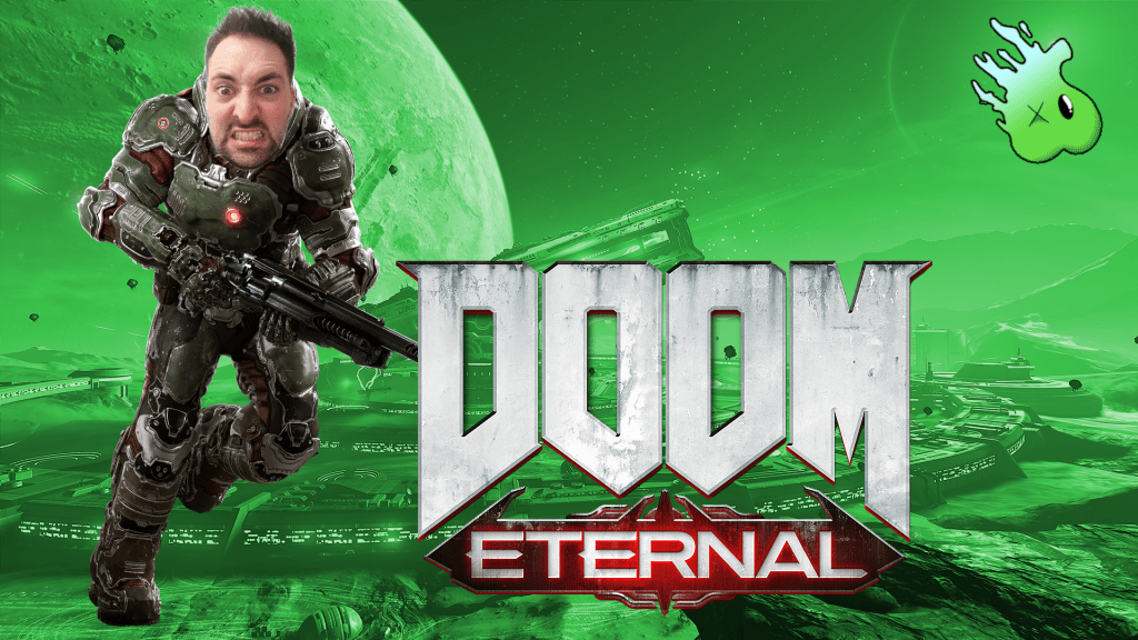 RespawningUK's tweet photo. #DoomEternal releases this week and after spending some time ripping and tearing his way across Earth, Javier is taking a moment to share his thoughts! #DoomReview @Bethesda_UK https://t.co/De6jqJa6i5 https://t.co/wvPPsO3qk0
