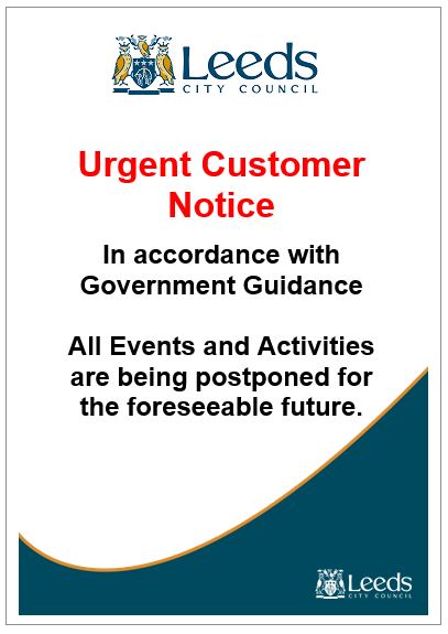 As from 17th March we will no longer be holding  group events or activities in our Community Hubs &amp; Libraries until further notice.