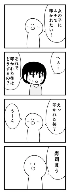 ちょっと前に描いた少女4コマです 