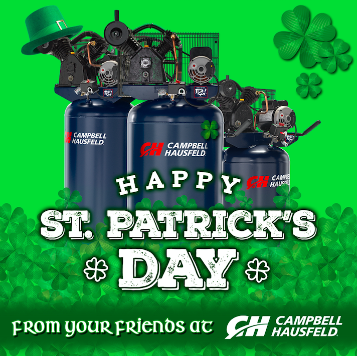 May the luck of the Irish be with you! We wish you a Happy St. Patrick's Day!