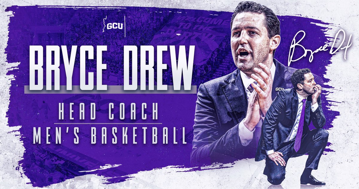 Now leading the Lopes, Coach Bryce Drew. 💪 #LopesUp

📝 gculopes.com/news/2020/3/17…