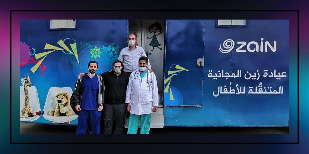 ZainJo's tweet photo. لأن الوطن يستحق منا أن نقف صفاً واحداً خلال الظروف الراهنة، زين تزود مستشفى الملك المؤسس عبدالله الجامعي بـ24 سريراً طبياً بقيمة 50 ألف دولار ،كما قمنا بتحريك عيادة زين المجانية المتنقلة إلى منطقة البحر الميت وتم وضعها تحت تصرف الخدمات الطبية الملكية.
#الأردن 
#كورونا https://t.co/Ei9Lxt8jSY