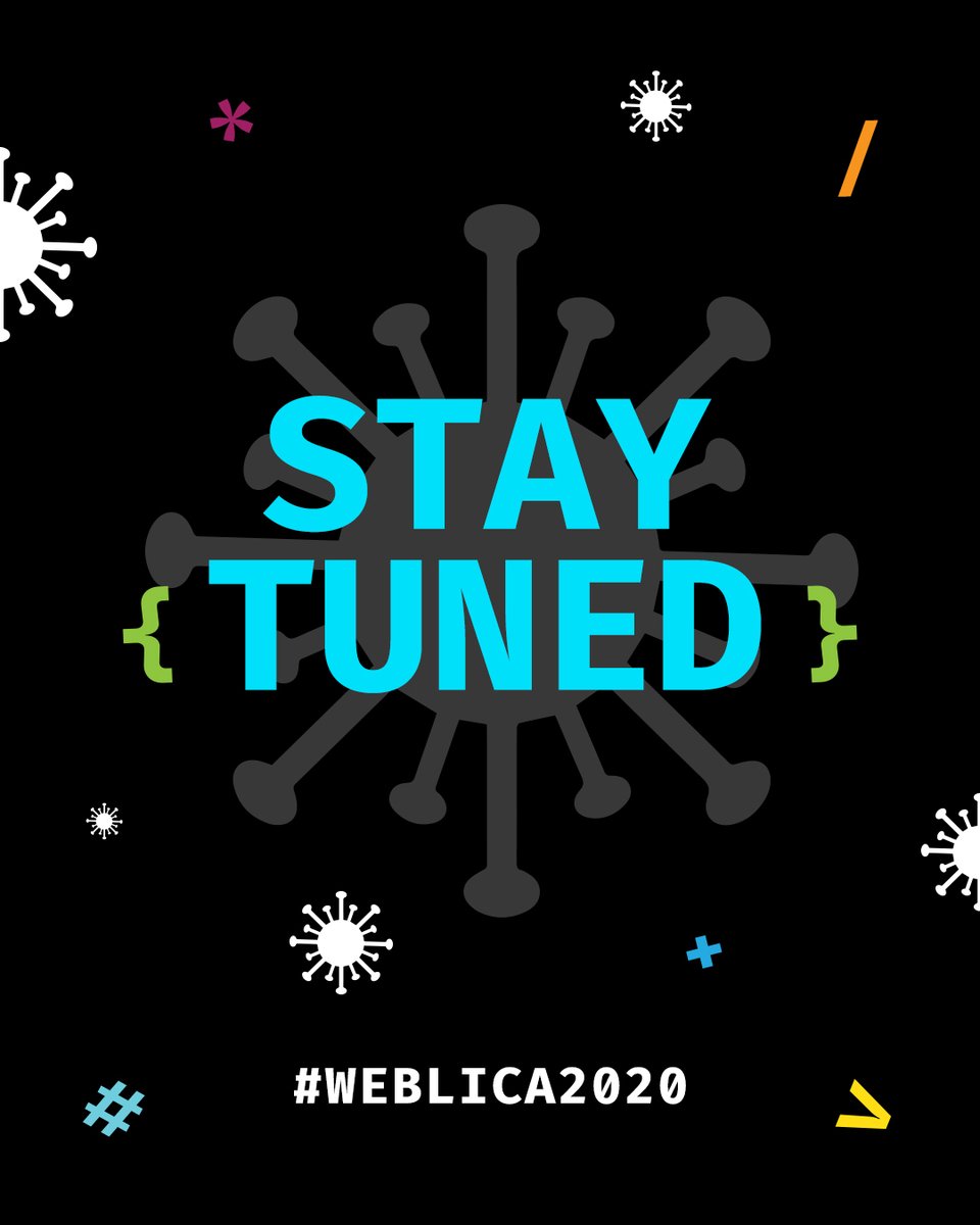 Like everyone else, we are monitoring the situation about this pandemic very closely. We decided to freeze the ticket price to 150 kuna. NOTE: if there is a cancellation for any reason, all purchased tickets will be refunded in full. Thank u for understanding. #weblica2020