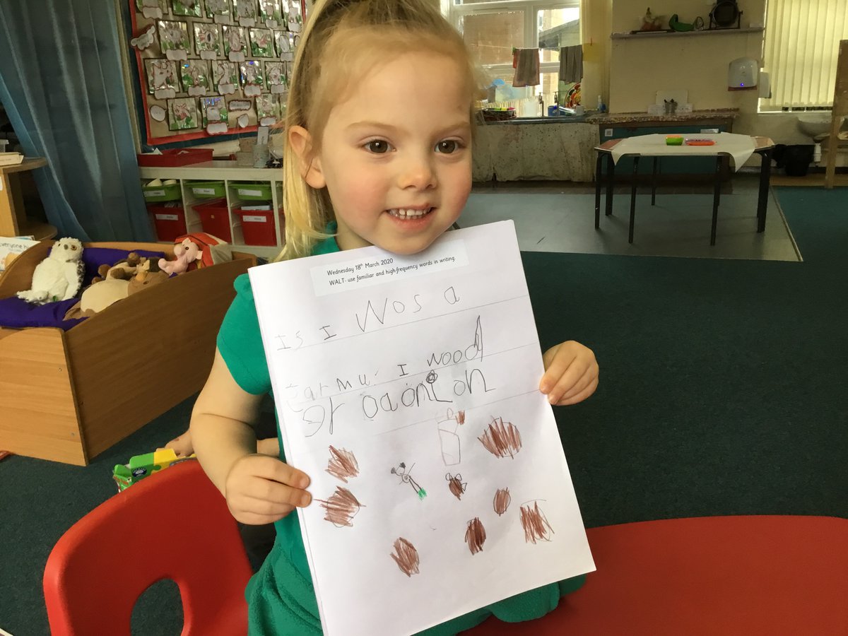 Springwood_Prm's tweet image. Look at our amazing independent writing in reception #springpowis #springlit