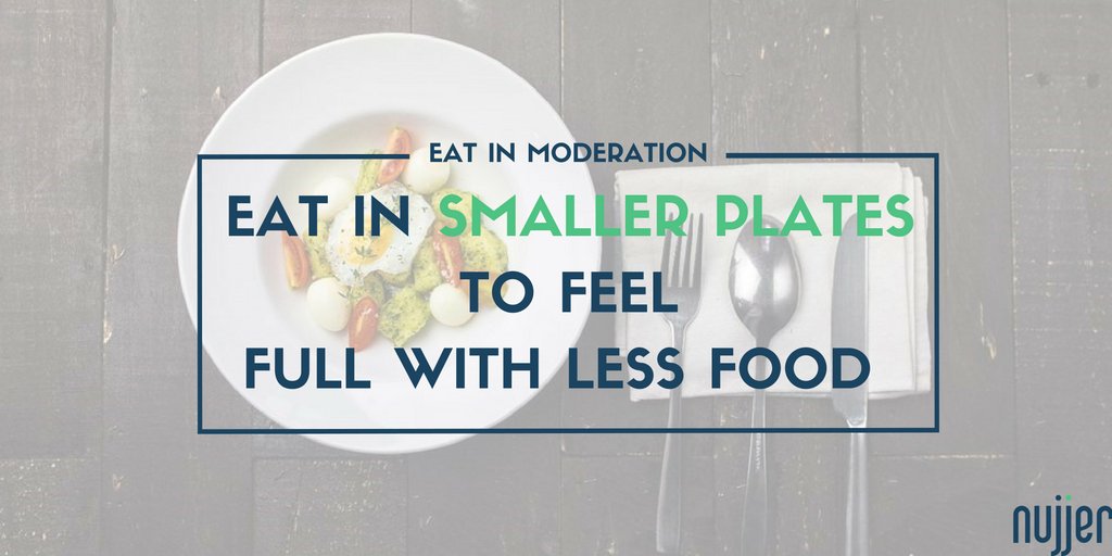 mynujjer's tweet photo. Try using smaller plates at dinner this week - feel full with less food! #TipTuesday #SmallChanges #Diabetes #PreventingType2 https://t.co/ywwssuNN9P