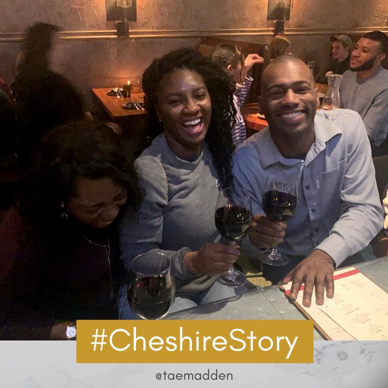 Thanks for sharing this pic of your #HappyHour with us, Tae! It looks you had a great time. 😄 #CheshireStory