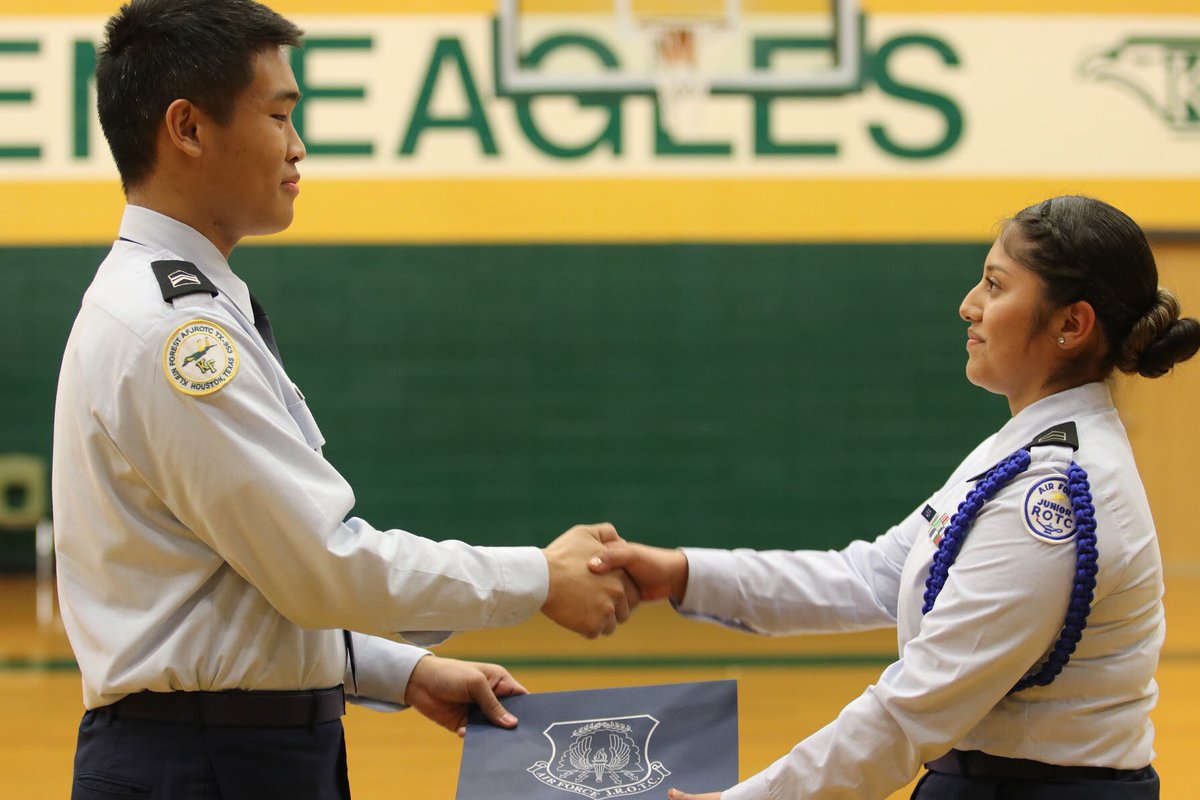 Hope you’ve missed us! Here are a couple of photos for you to enjoy of what KLEIN FOREST AFJROTC has been up to for these past couple of months. We hope that everyone is safe. 
#AFJROTC