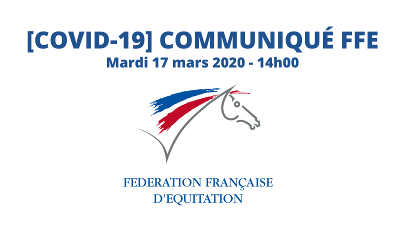 🔴[COVID-19] COMMUNICATION FFE / 17 MARS 2020 - 14H00🔴
Afin de répondre aux questions qui nous sont le plus régulièrement posées, un communiqué FFE est paru pour éclaircir les mesures de confinement appliquées aux activités équestres : ffe.com/Actualites-Fed…