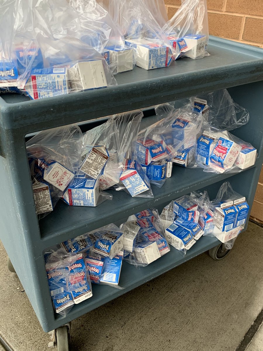 Food distribution site up and running at Broughal’s main entrance thanks to our friends at ⁦<a href="/Aramark/">Aramark Corporation</a>⁩ - available to any Bethlehem child under the age of 18- children must be present to receive a meal!⁦<a href="/BethlehemAreaSD/">BASD</a>⁩ ⁦<a href="/DoneganBASD/">Donegan Elementary</a>⁩ ⁦<a href="/BASDSUPT/">Joseph Roy (Parody)</a>⁩