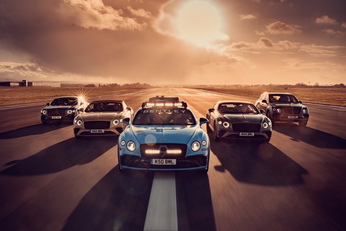 We were pleased to host <a href="/BentleyComms/">Bentley Newsroom</a> to race the runway here at Carlisle Lake District Airport
#Extraordinaryjourneys