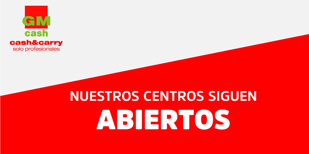 transgourmet_es's tweet photo. Nuestros centros #GMcash están abiertos en su horario habitual, para que nuestros clientes podáis realizar vuestras compras habituales. Consulta el horario de tu centro: https://t.co/Yq7dkrzzZ2
Y recordemos, es importante racionalizar las compras, #estopasara https://t.co/4n8FcAjdo4