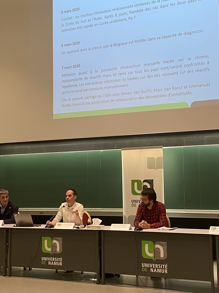 🔺COCORICO🔺 L’université de Namur a trouvé une nouvelle manière de tester le #COVID19 qui ne nécessite plus de recourir aux réactifs en pénurie mondiale. 👏👏👏👏<a href="/UNamur/">UNamur</a>
