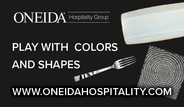 SEFA_LLC's tweet photo. Oneida's diverse choices in colors, textures, and shapes will add the look of luxury to any table setting. Give creative restaurateurs and hospitality professionals options they will love with Oneida's latest offerings, here: 

https://t.co/Torxov9AH9 https://t.co/odZQ1yd1vK