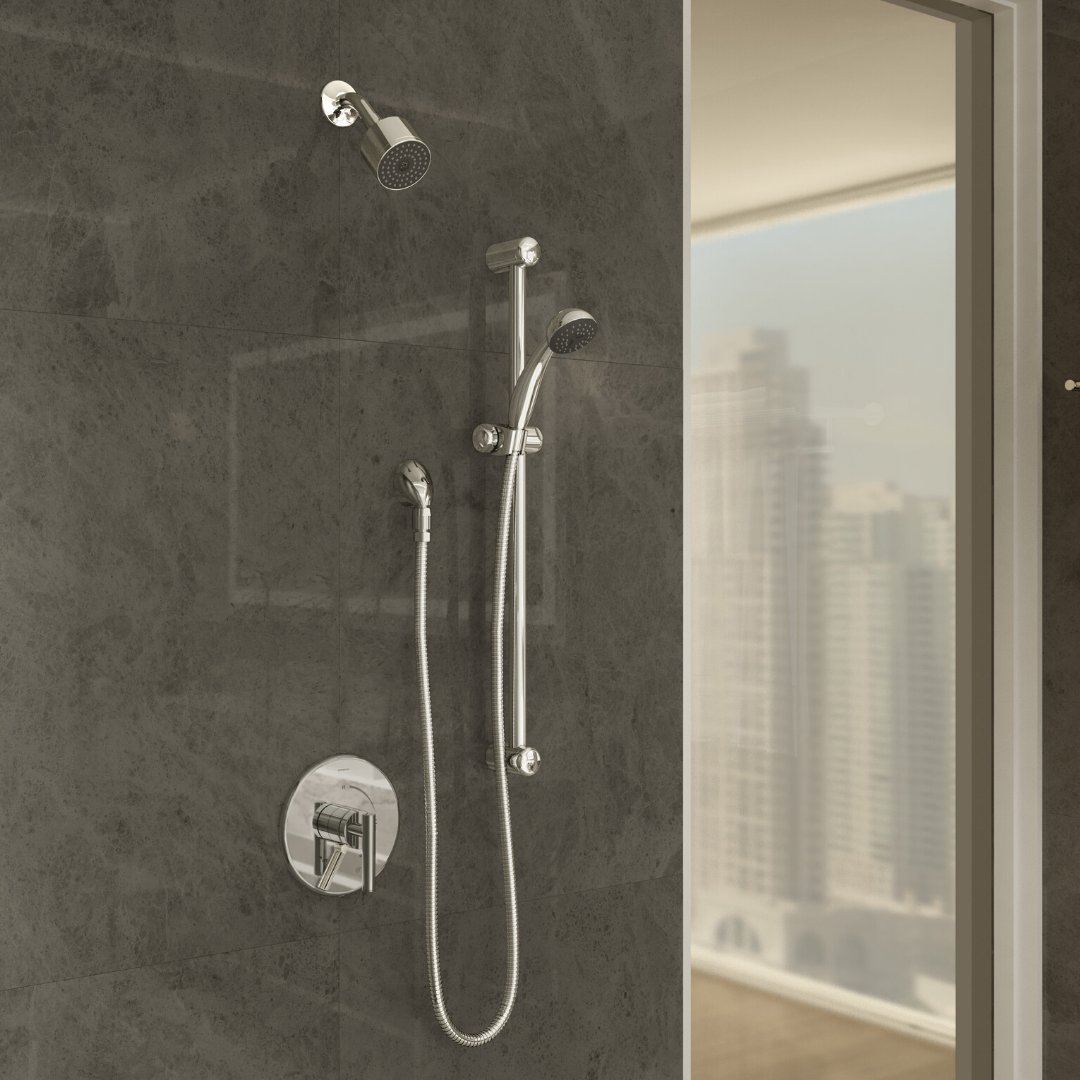 Symmons_Ind's tweet photo. With our NEW Temptrol® Valve with VersaFlex™ Integral Diverter, you can forget the second valve and trim! To learn more about upgrading your look, check out https://t.co/SfFq0K8ce3!
.
.
.
#Symmons #plumbers #plumbinglife #hospitality #multifamily #newconstruction #renovations https://t.co/3zng3DJm28