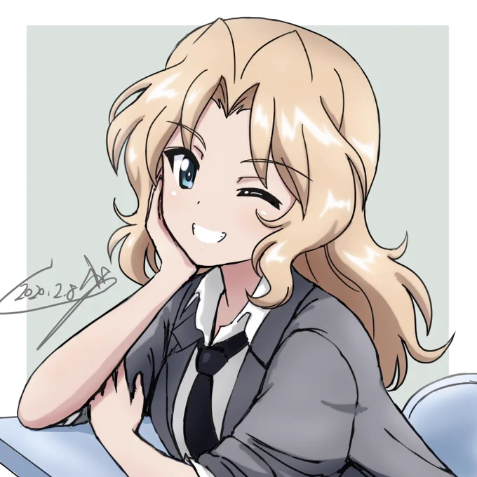 デフォルト制服 or パンジャケ・シリーズ #ガルパン #garupan 
