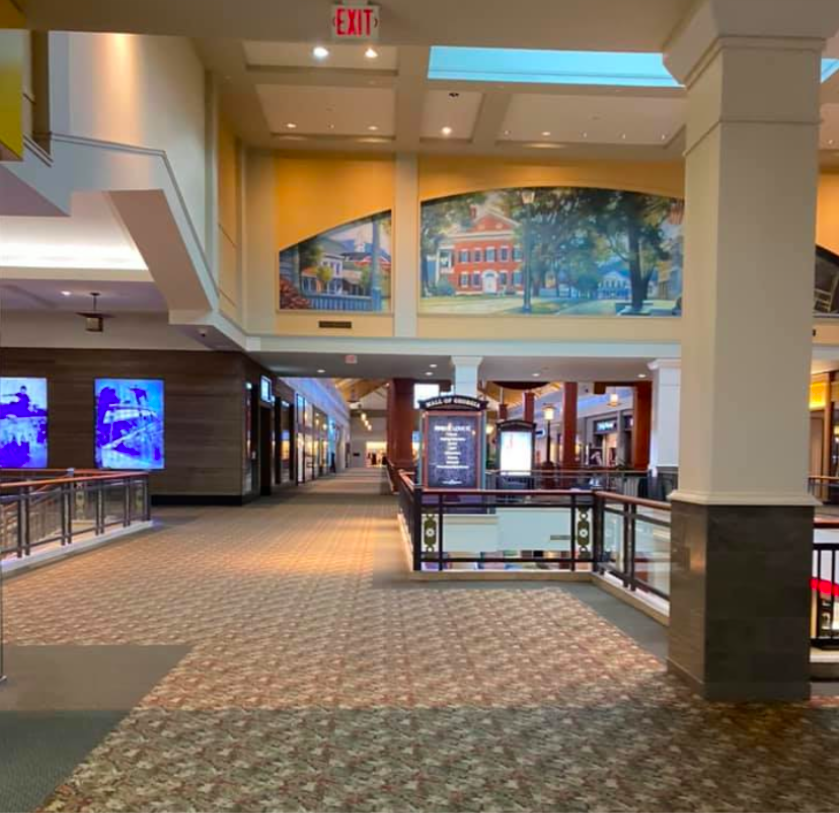 Mall of Georgia in Atlanta yesterday afternoon #ghosttown #retail #emptymalls