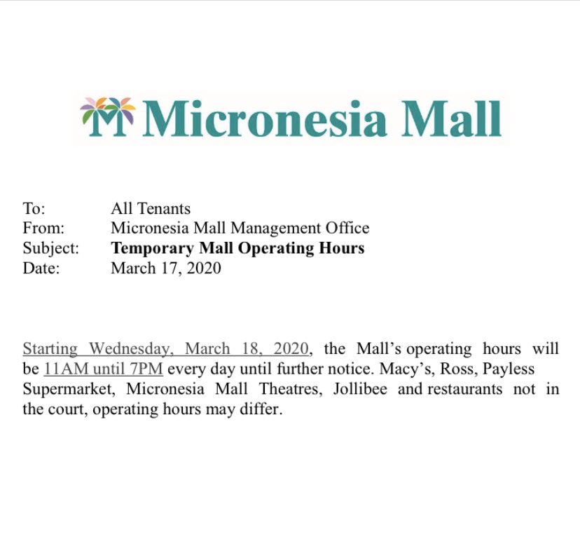 ross micronesia mall hours