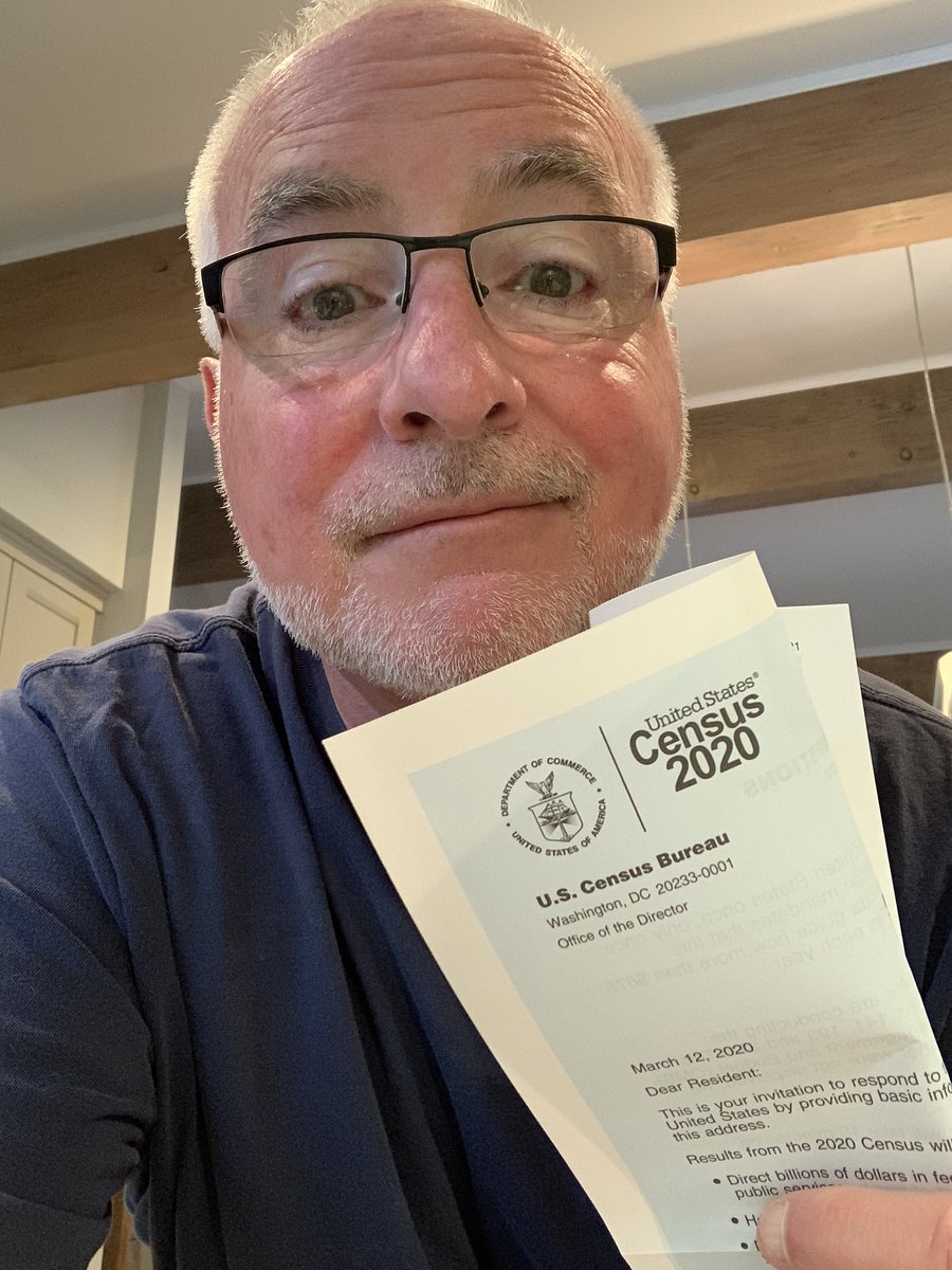 ThisSteveButler's tweet image. Something important to do at home today. #2020Census #TuesdayMotivation #workingfromhome