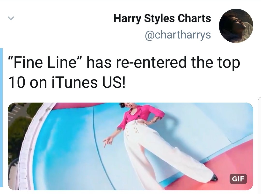 "Fine line" re entered top 10 on itunes USA and is #2 on itunes Australia!