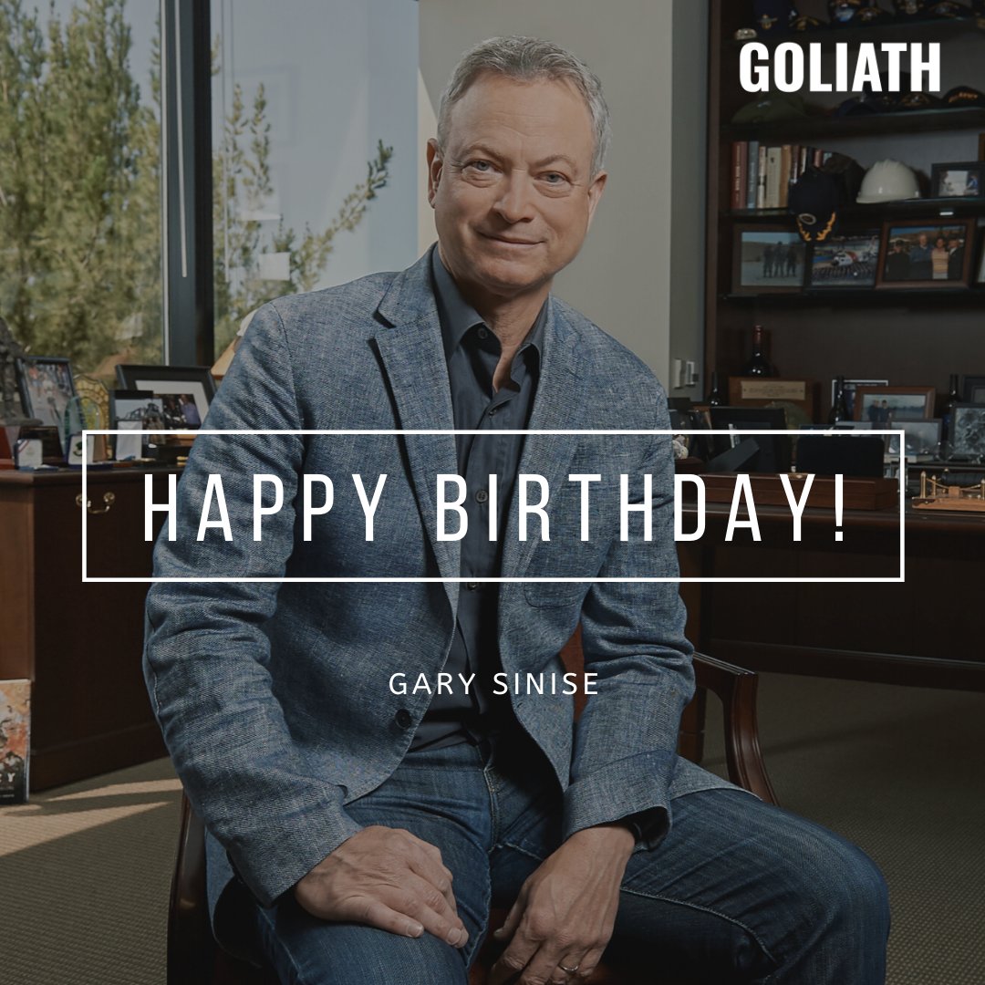 Happy 65th birthday to Gary Sinise, best known for Forrest Gump, CSI: NY, Apollo 13, and Of Mice and Men. 