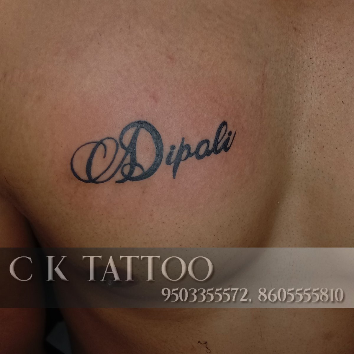 Deepali Name TattooNesh Tattoos Baramati  YouTube