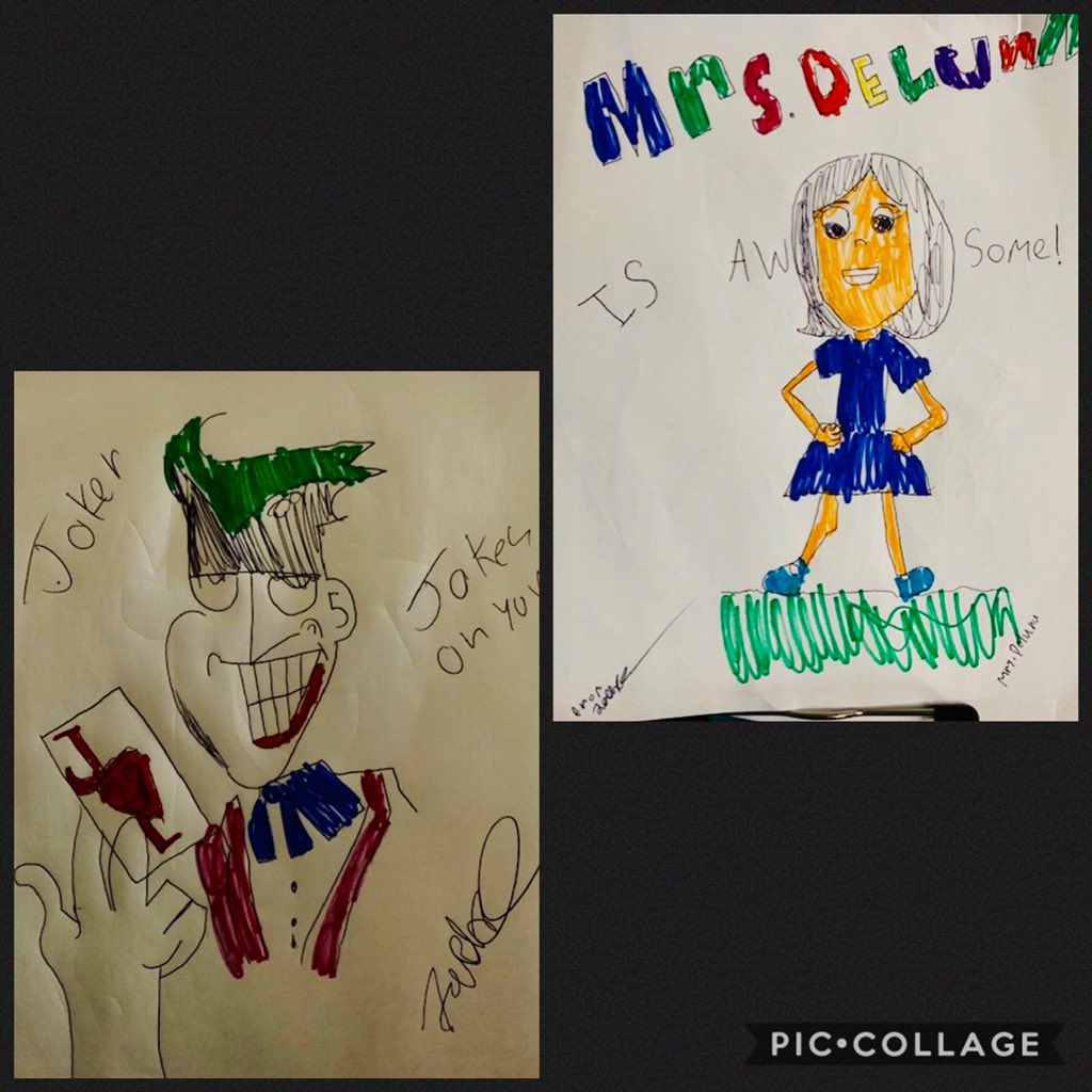 DelunasCubs's tweet photo. @MuffaloPotato is a hit with my students! They're creating masterpieces at home using numbers and letters. Check out Zachary's artwork...
#fshetogetherwecan https://t.co/v7ors1J2cp