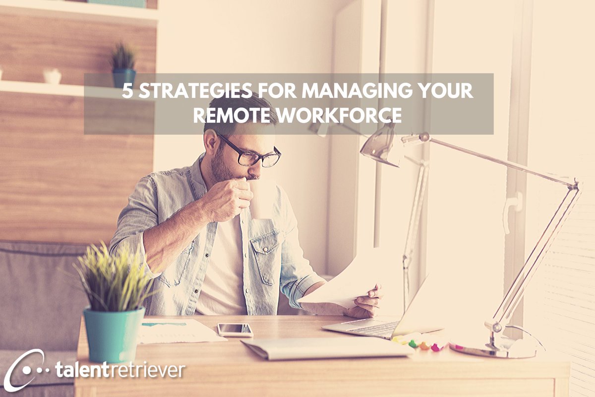 As your workforce faces a transition into operating remotely due to the #coronavirus outbreak, there are many challenges that can arise. Here are 5 strategies to consider to ensure a seamless and successful transition. 

blog.talentretriever.com/5-strategies-f…

#remotework #workingfromhome