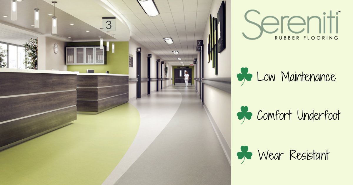 Go green! Sereniti is available in a wide range of colors, patterns, and accessories to deliver the design options you want and the performance you need. FloorScore Certified and LBC Red List Free!
#stpatricksday #FloorScoreCertified #RedListFree
ow.ly/gxjD50yLjMi