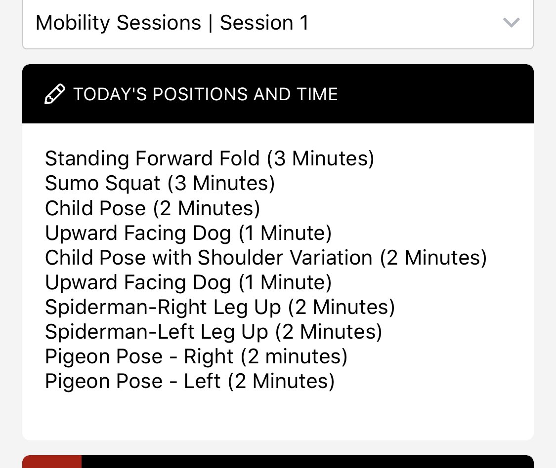 MisdStrength's tweet photo. Today’s Mobility session! Should take about 20 minutes. Enjoy!
#NoExcuses https://t.co/dvCbBJW3QJ