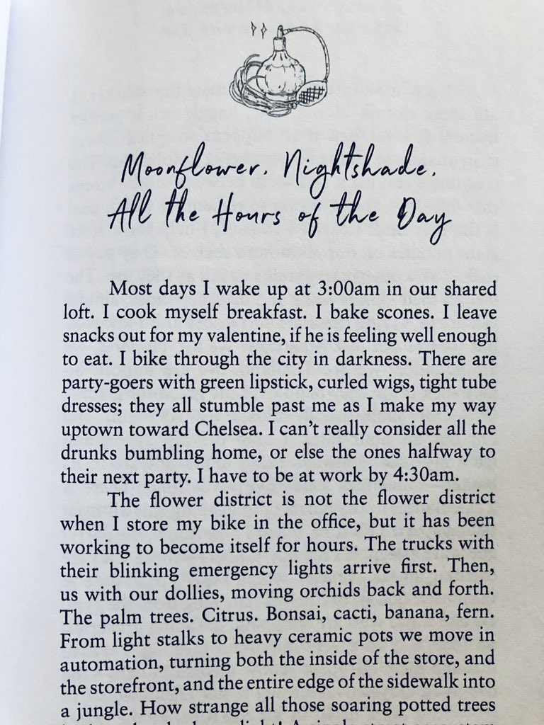 3/16/2020: “Moonflower, Nightshade, All the Hours of the Day” by  @jdsctt, the title story of their forthcoming debut collection, coming soon from Lake Forest College Press. Originally published by  @sonorareview.