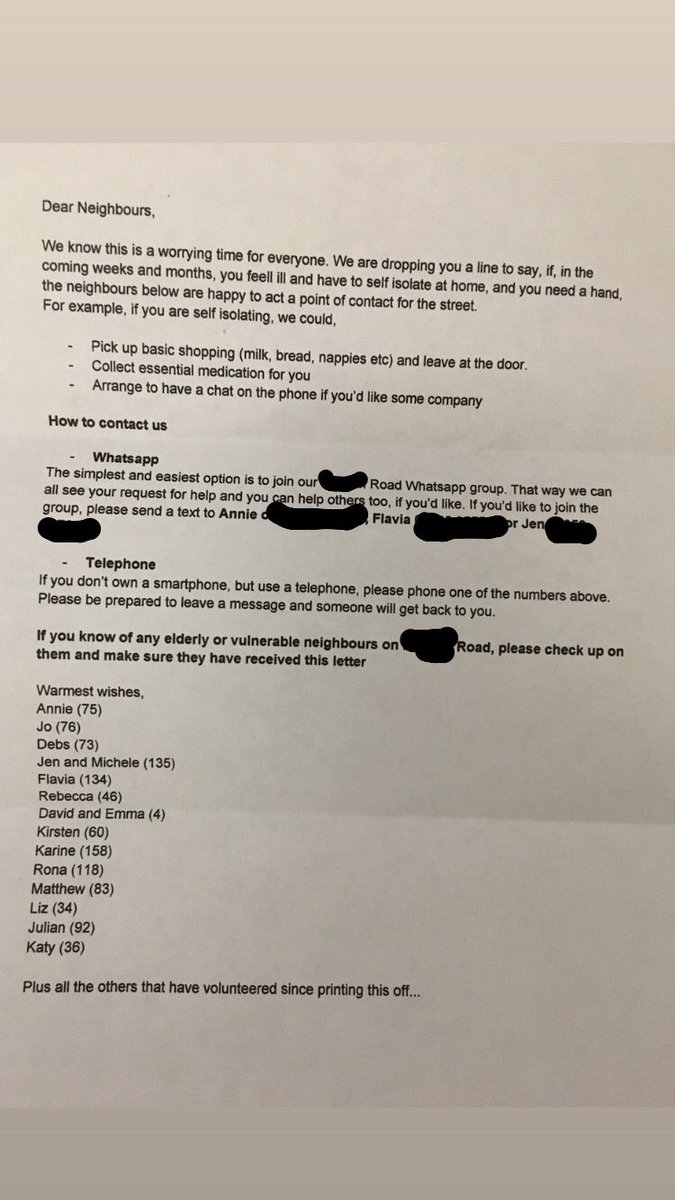 SJLane92's tweet photo. Not gonna lie, it’s been a tough few days - I’ve lost all of my work - income totally gone

Friends self-isolating, worried with symptoms that could be COVID-19.

The future’s uncertain.

Then this comes through the door, reminds me community is still alive &amp; fills my heart https://t.co/APW3Acm6cT