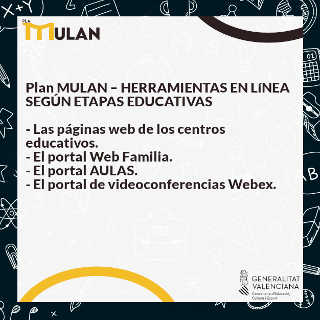 📌 El pla MULAN està compost per quatre eines en línia: