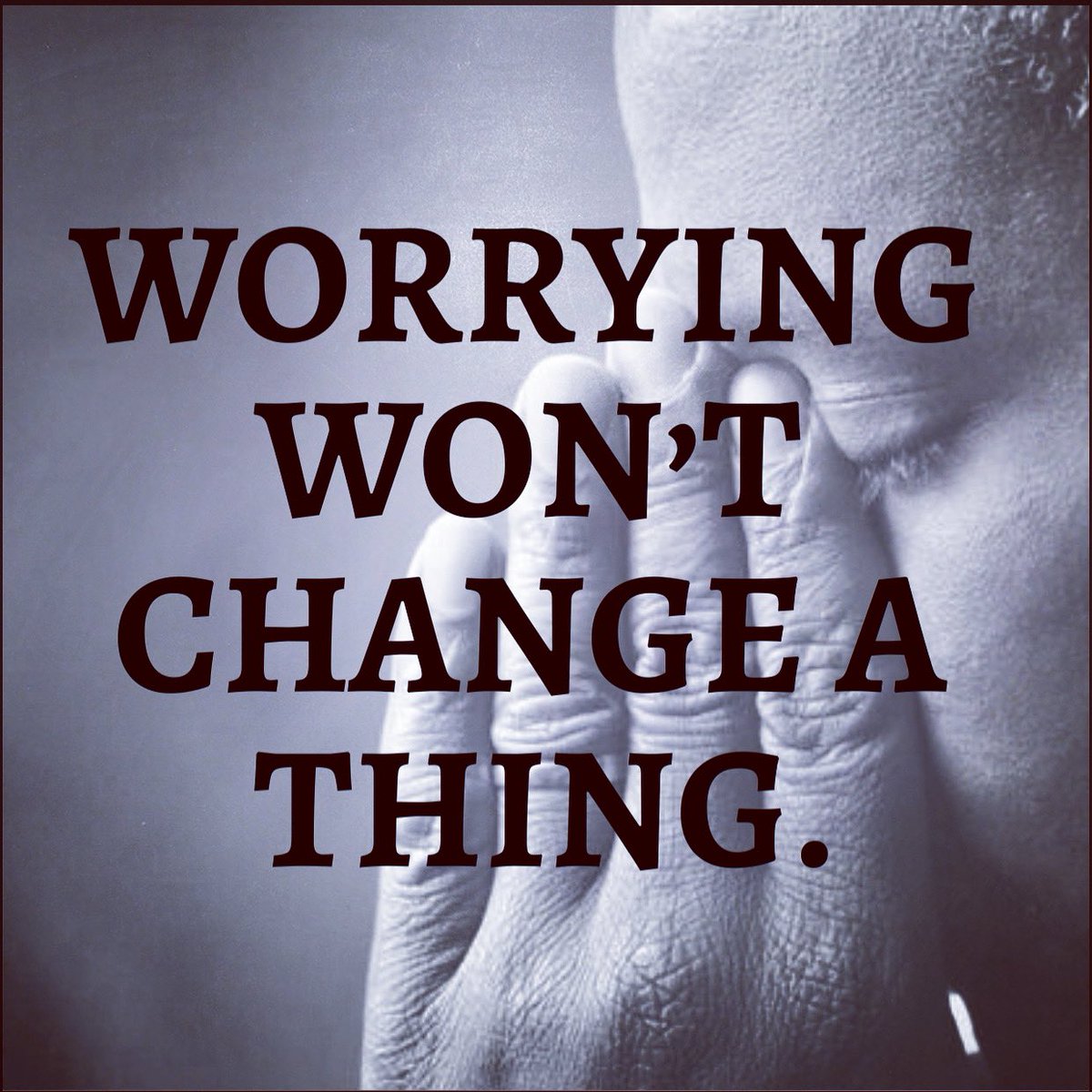 Longleybaptist's tweet photo. Consider this thought. Worrying won’t change a thing. 

Meditate on these scriptures as you go about your day. 

Matthew 6:27-34 New International Version (NIV) https://t.co/DdqsrFXBoT