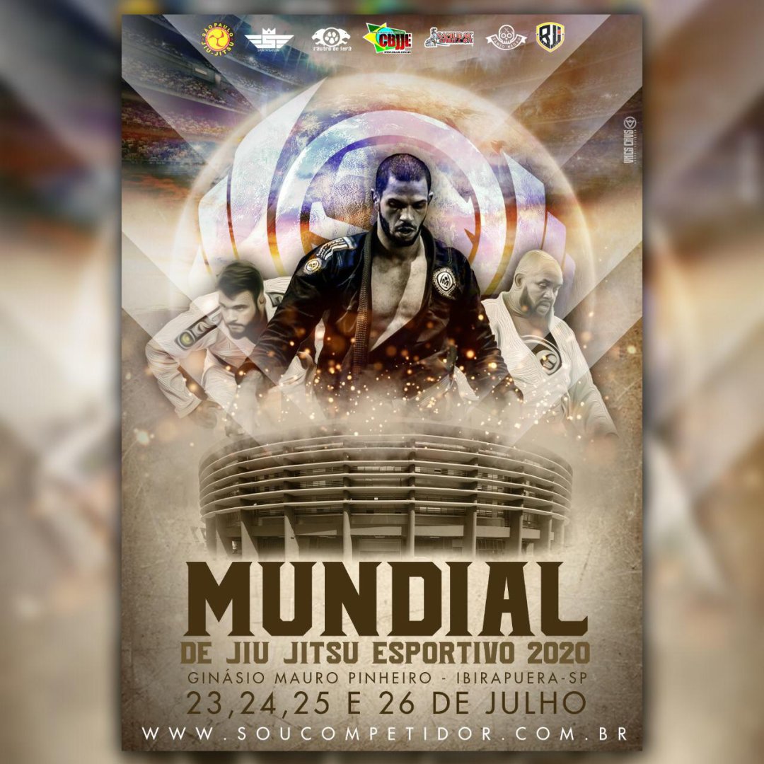 soucompetidor's tweet photo. Preparem-se, pois vai acontecer o Mundial de Jiu-Jitsu Esportivo 2020, o campeonato acontecerá no mês de Julho no Complexo Esportivo Ibirapuera - São Paulo/SP, não perca tempo, já estamos no quarto lote!🥋

Inscreva-se agora pelo link: https://t.co/SfCon42IRq

 #soucompetidor https://t.co/BaUVt0akFp