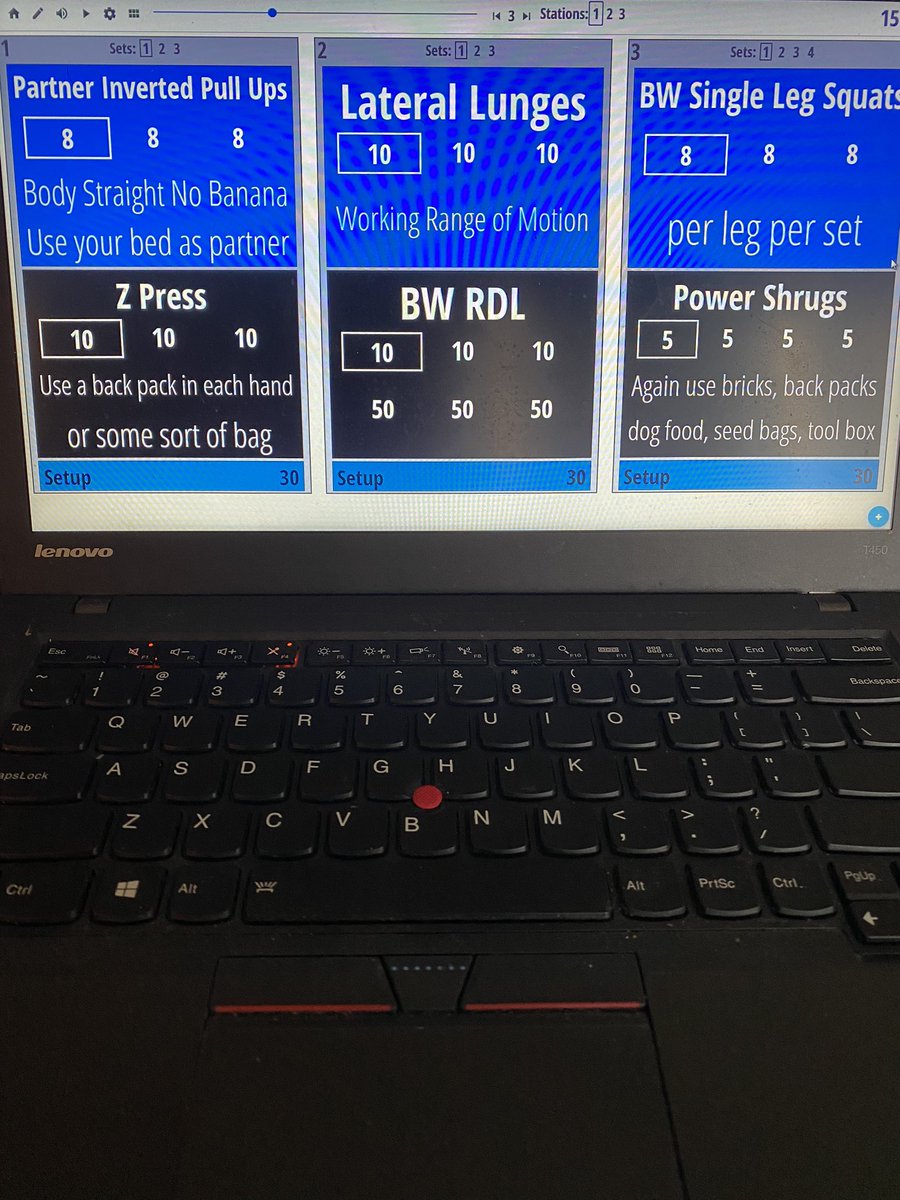 ParsonsStrength's tweet image. Here is today’s work out. Don’t let anything hold you back!!! Stay ready #HWPO