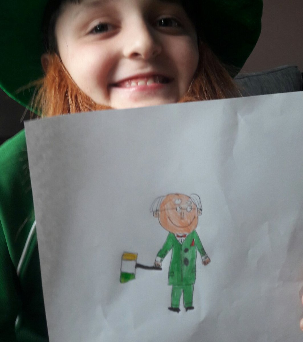 FDdesign2's tweet photo. @WillSliney #wewilldraw Joey's fav Irish person Michael D. https://t.co/9zLdXOsPzM