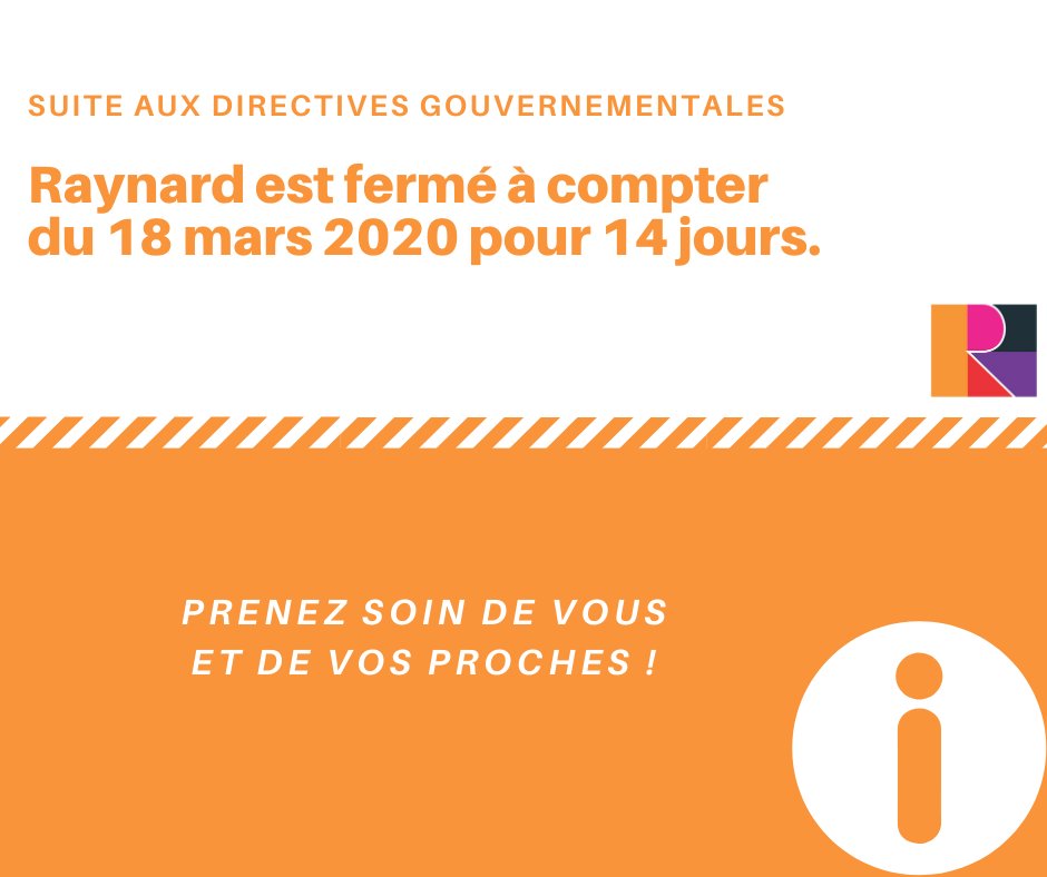 PlvRaynard's tweet image. Et nous espérons fortement que la situation aura évoluée positivement ! 🙏
Respectez bien les consignes sanitaires et gouvernementales. 

A très vite ! 🙂