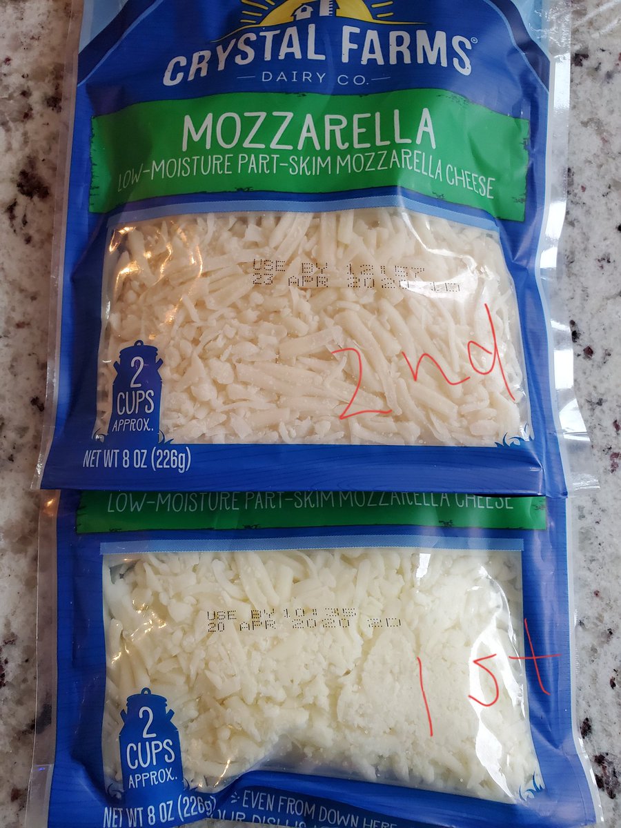 When food prepping, always use the #FIFO method. First in, first out method. #accountingrocks #avoidfoodspoilage