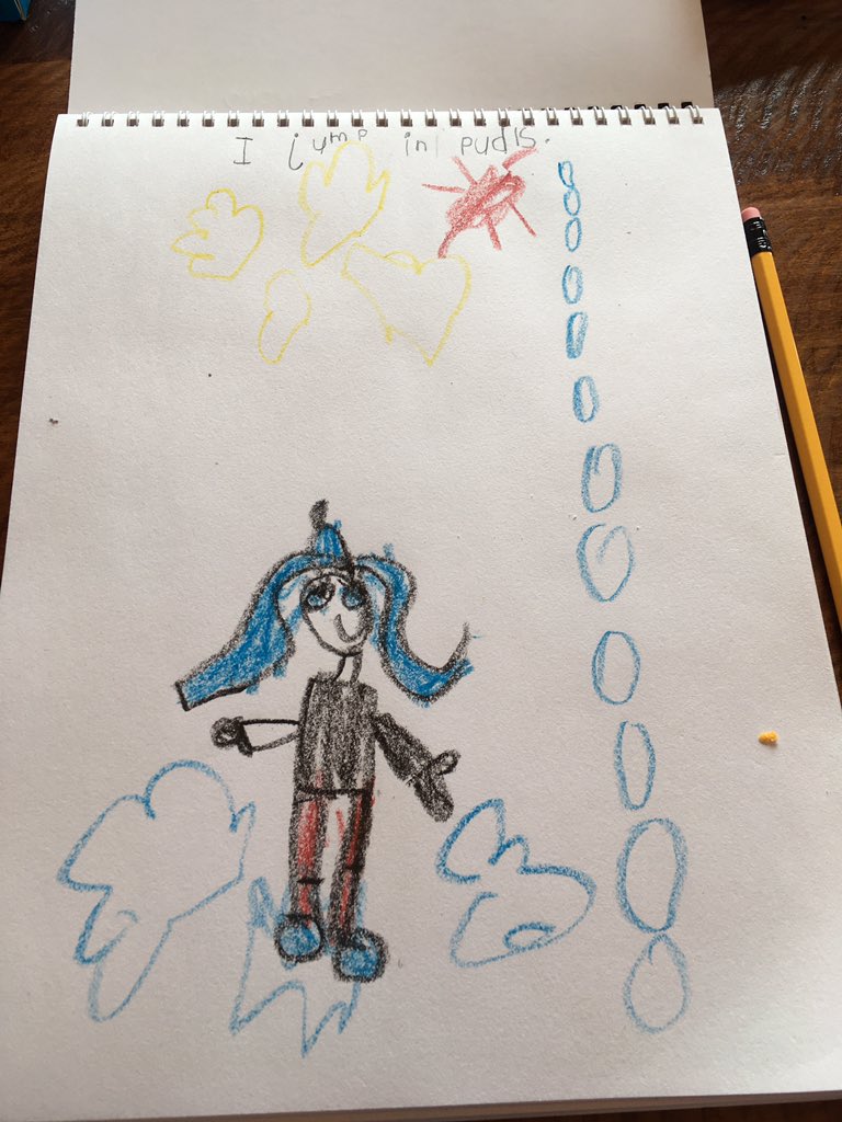 MrsSarahCassidy's tweet image. Today I asked the kids to draw what they wanted to do outside. Good thing we have rain gear!! #getoutside #outdoorplay #homeschool