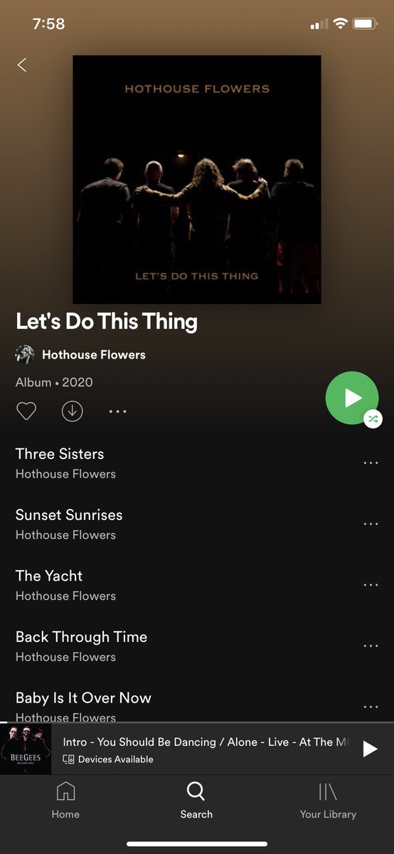 ⁦@CBCStephenQuinn⁩  Album available on Spotify , thx