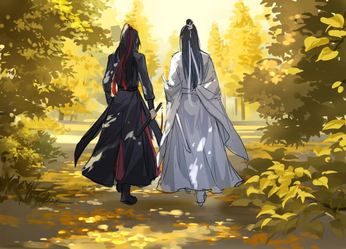 前描いた陳情令の絵を再アップしよう～
#魔道祖師 #陳情令 