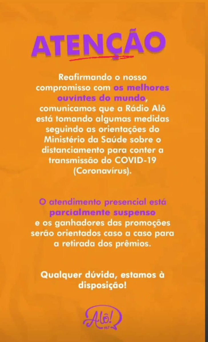 RadioAloJF's tweet photo. ATENÇÃO OUVINTES! https://t.co/TTutxvFjOn