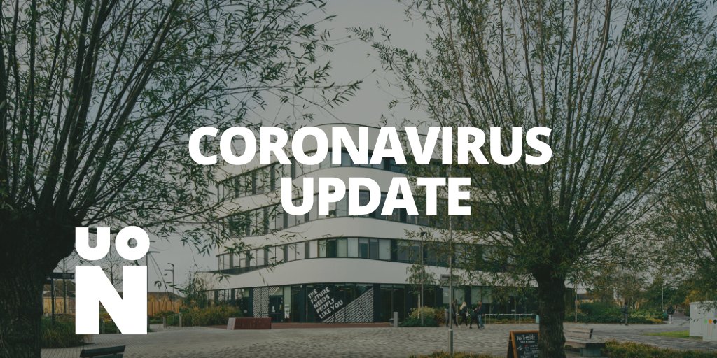 In order to protect our community, the university is suspending face-to-face teaching from Friday 20 March, and most buildings on campus will be closing. Check the link for more details, and let us know if you have questions: northampton.ac.uk/news/uon-coron…

#UON