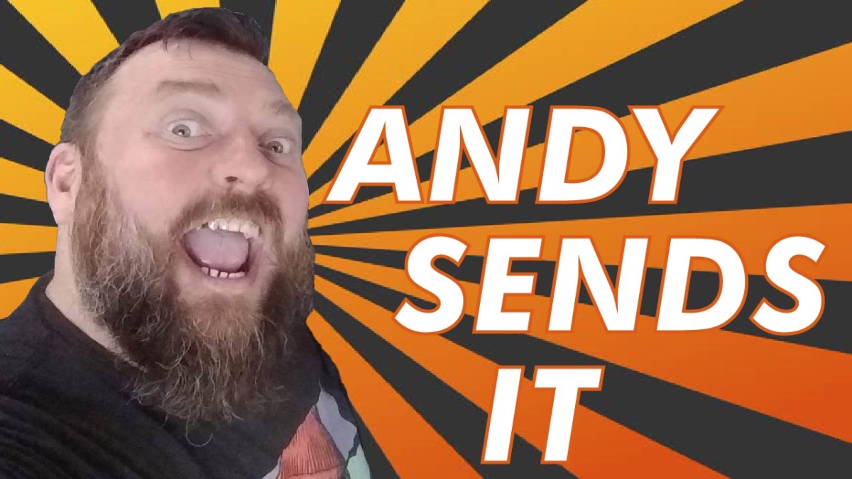 Are you bored? Watch Andy Sends It!! The world's most excitingly absurd hilarious action sports podcast!! 3rd episode drops tmrw at 4!! Need to catch up?

➡️podcast.fullsendhq.com/listen
➡️youtu.be/MQpGqHMtb3U

GET WEIRD WITH US! 
#actionsports #extremesports #podcasts